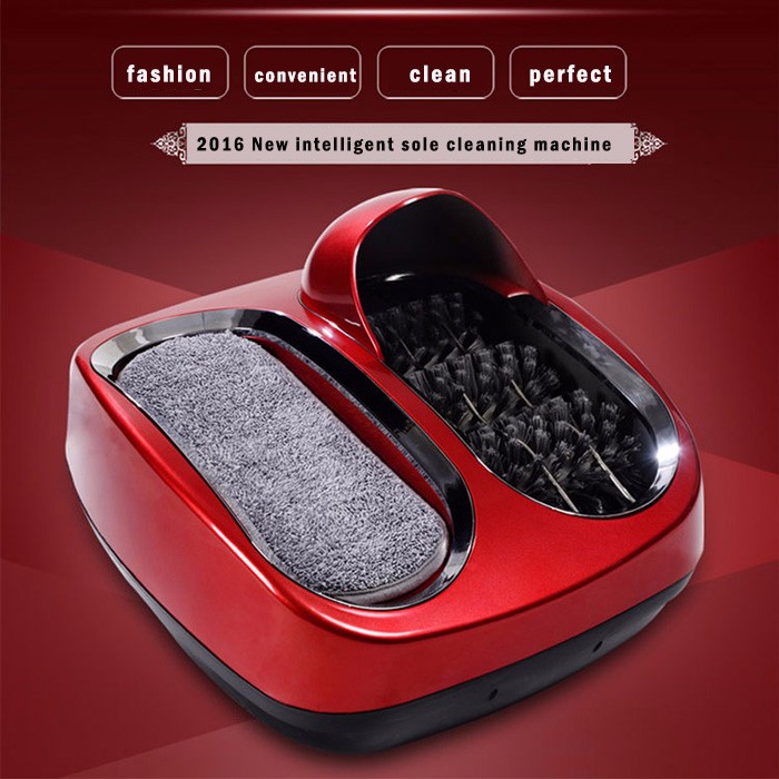 220V Fully Automatic Intelligent Sole Cleaning Machine Shoe Polishing  Equipment