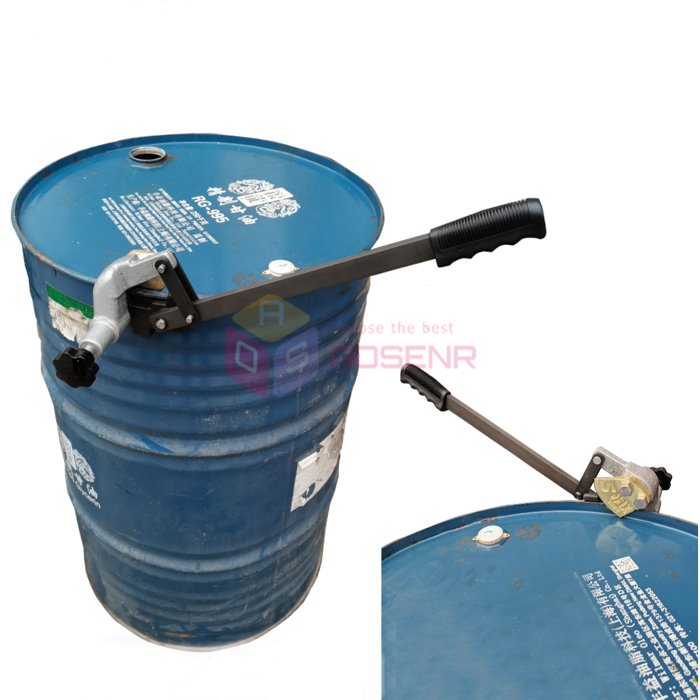 thumbnail image 2 of Steel Barrel Drum Deheader / Lid Opener – Hand Cutter Tool For Industrial Containers 2 of 4